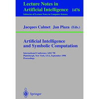 Artificial Intelligence and Symbolic Computation: International Conference AISC' [Paperback]