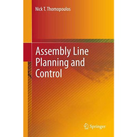 Assembly Line Planning and Control [Hardcover]