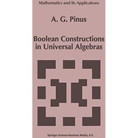 Boolean Constructions in Universal Algebras [Paperback]