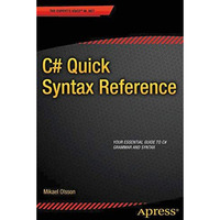 C# Quick Syntax Reference [Paperback]