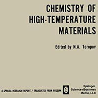 Chemistry of High-Temperature Materials [Paperback]