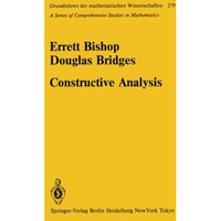 Constructive Analysis [Paperback]