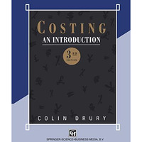 Costing: An Introduction [Paperback]