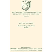 Die Umwandlung von Geschichte in Gesetz [Paperback]