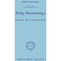 Doing Phenomenology: Essays on and in Phenomenology [Hardcover]