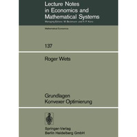 Grundlagen Konvexer Optimierung [Paperback]