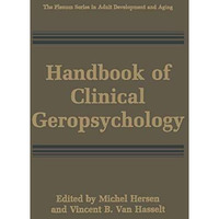 Handbook of Clinical Geropsychology [Hardcover]