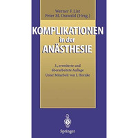 Komplikationen in der An?sthesie [Paperback]