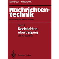 Nachrichtentechnik: Band II: Nachrichten?bertragung [Paperback]