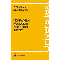 Nonstandard Methods in Fixed Point Theory [Paperback]