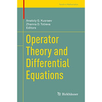 Operator Theory and Differential Equations [Hardcover]