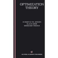 Optimization Theory [Hardcover]