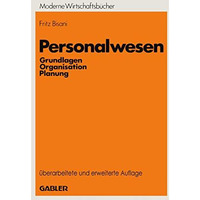 Personalwesen: Grundlagen, Organisation, Planung [Paperback]