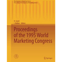 Proceedings of the 1995 World Marketing Congress [Paperback]