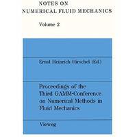 Proceedings of the Third GAMM  Conference on Numerical Methods in Fluid Mechani [Paperback]