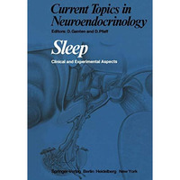 Sleep: Clinical and Experimental Aspects [Paperback]