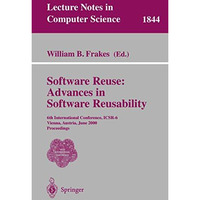 Software Reuse: Advances in Software Reusability: 6th International Conference,  [Paperback]