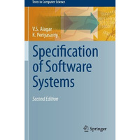 Specification of Software Systems [Hardcover]