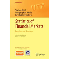 Statistics of Financial Markets: Exercises and Solutions [Paperback]