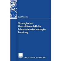 Strategisches Gesch?ftsmodell der Informationstechnologieberatung [Hardcover]