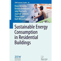 Sustainable Energy Consumption in Residential Buildings [Paperback]