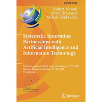 Systematic Innovation Partnerships with Artificial Intelligence and Information  [Paperback]