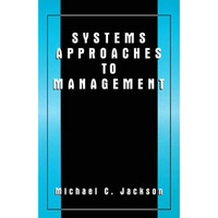 Systems Approaches to Management [Paperback]