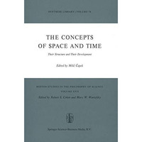 The Concepts of Space and Time: Their Structure and Their Development [Hardcover]