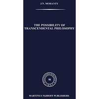 The Possibility of Transcendental Philosophy [Paperback]