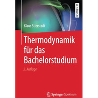 Thermodynamik f?r das Bachelorstudium [Paperback]