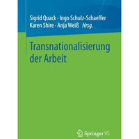 Transnationalisierung der Arbeit [Paperback]