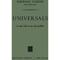 Universals: A New Look at an Old Problem [Paperback]