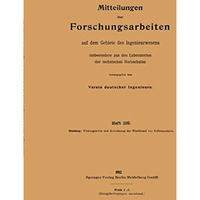 Wirkungsweise und Berechnung der Windkessel von Kolbenpumpen [Paperback]