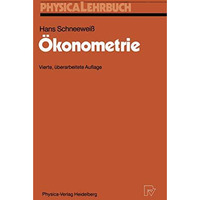 ?konometrie [Paperback]