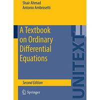 A Textbook on Ordinary Differential Equations [Paperback]