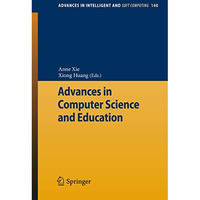 Advances in Computer Science and Education [Paperback]