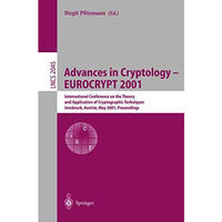 Advances in Cryptology  EUROCRYPT 2001: International Conference on the Theory  [Paperback]