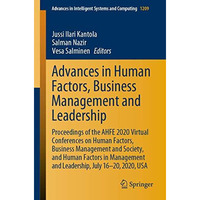 Advances in Human Factors, Business Management and Leadership: Proceedings of th [Paperback]