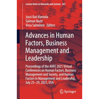 Advances in Human Factors, Business Management and Leadership: Proceedings of th [Paperback]