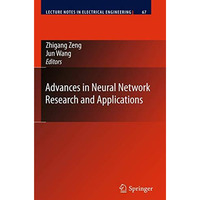 Advances in Neural Network Research and Applications [Hardcover]