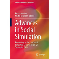 Advances in Social Simulation: Proceedings of the 15th Social Simulation Confere [Hardcover]