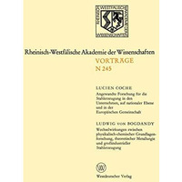 Angewandte Forschung f?r die Stahlerzeugung in den Unternehmen, auf nationaler E [Paperback]