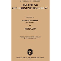 Anleitung zur Harnuntersuchung [Paperback]