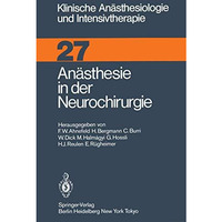 An?sthesie in der Neurochirurgie [Paperback]