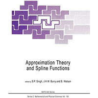 Approximation Theory and Spline Functions [Paperback]