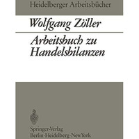 Arbeitsbuch zu Handelsbilanzen [Paperback]