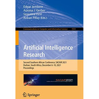 Artificial Intelligence Research: Second Southern African Conference, SACAIR 202 [Paperback]