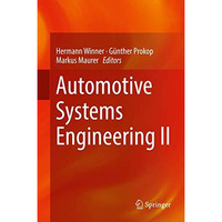 Automotive Systems Engineering II [Hardcover]