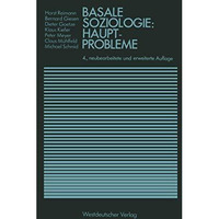 Basale Soziologie: Hauptprobleme [Paperback]