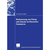 Besteuerung von Ertrag und Umsatz im Electronic Commerce [Paperback]